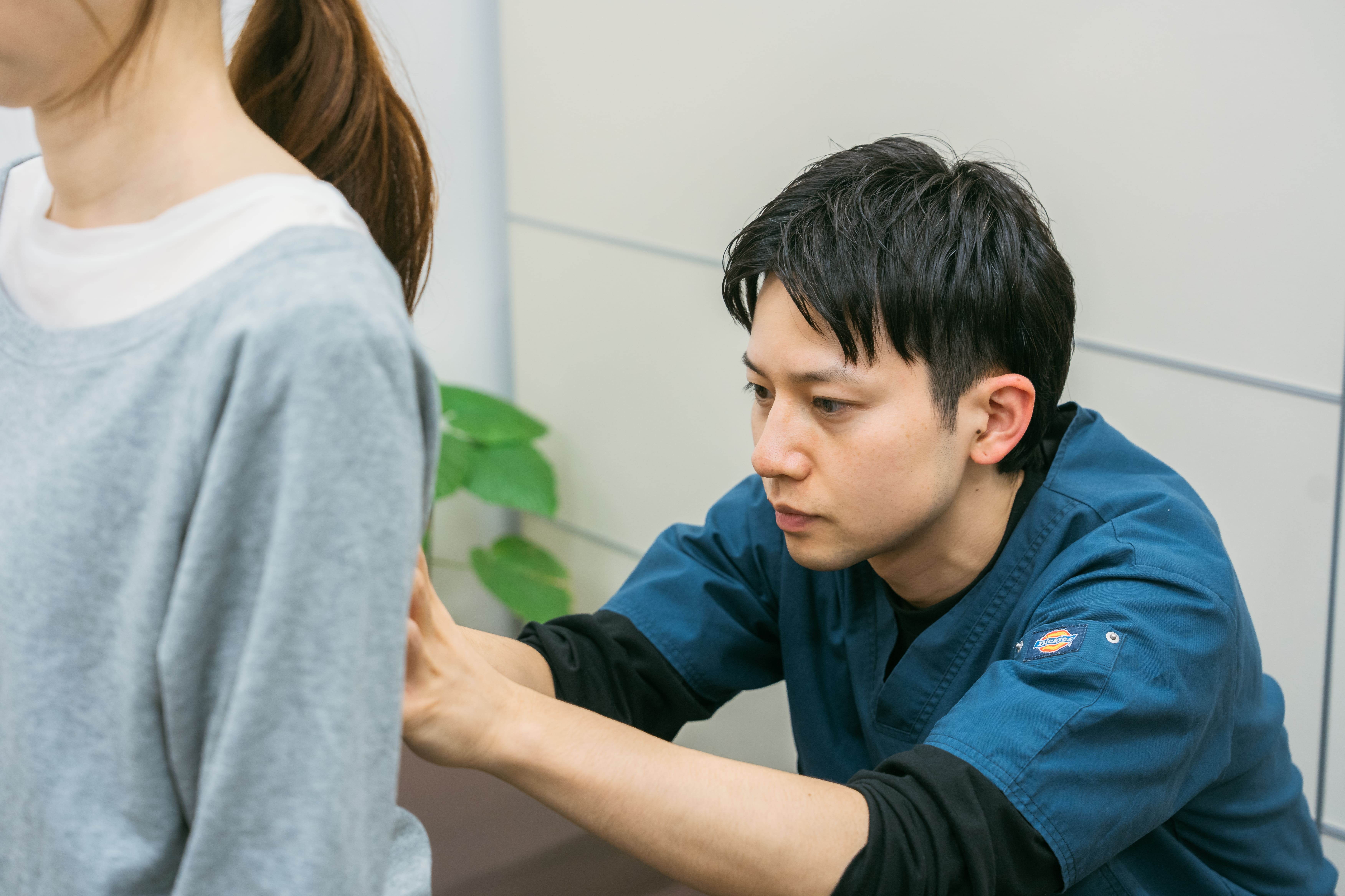 施術中の様子